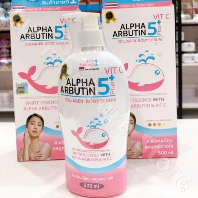 Body Lotion Sua Duong The Kich Trang Alpha Arbutin5 Plus +500 Moisturizes and Brightens Skin Tone To Improve Dryness