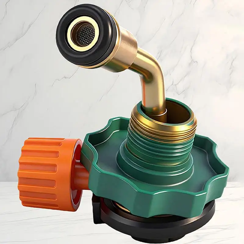Wholesale Gas Butane Cylinder Tank Charging Valve Refill Connector Adapter For Outdoor Camping Picnic Cylinder Filling Adapter