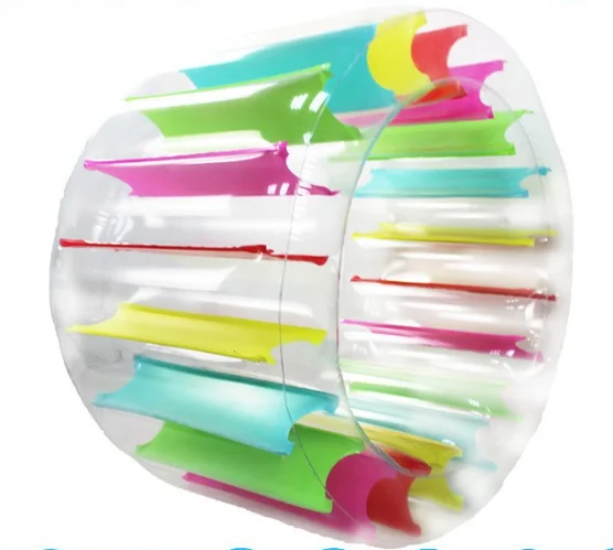 PVC water inflatable roller inflatable portable water color tube swimming pool to play with water.