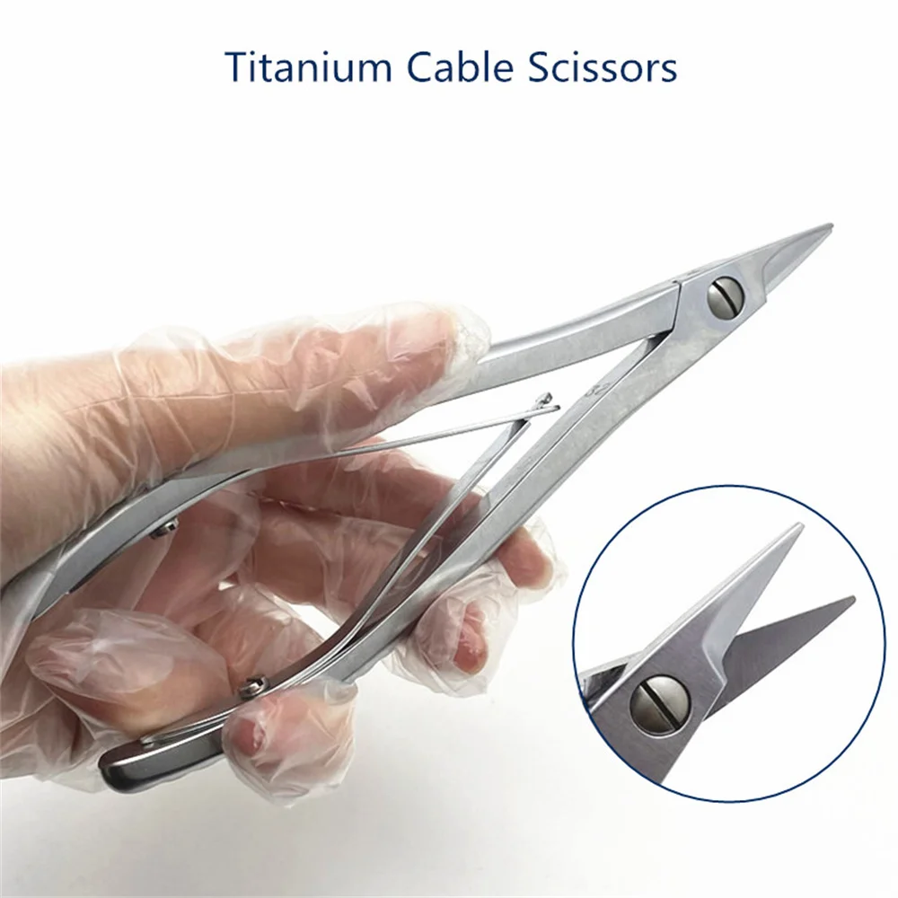 

Mesh Scissors Kirschner Wire Titanium Scissors Wire Scissors Orthopedic surgical Instrument