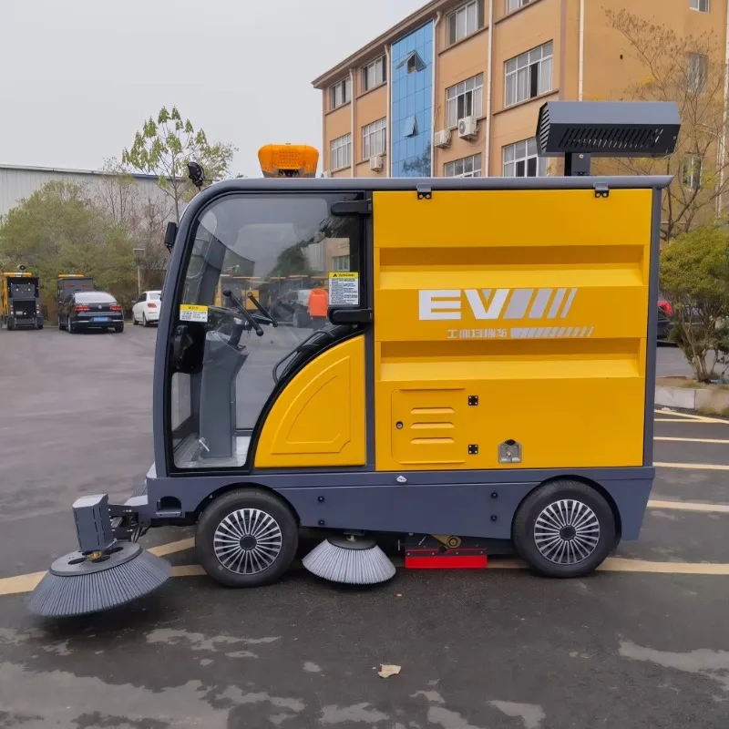 Customized 2026 Ride-On Electric Floor Sweeper Machine New Hot Selling For Parking Lot Garden Farm Warehouse Road Sweeping