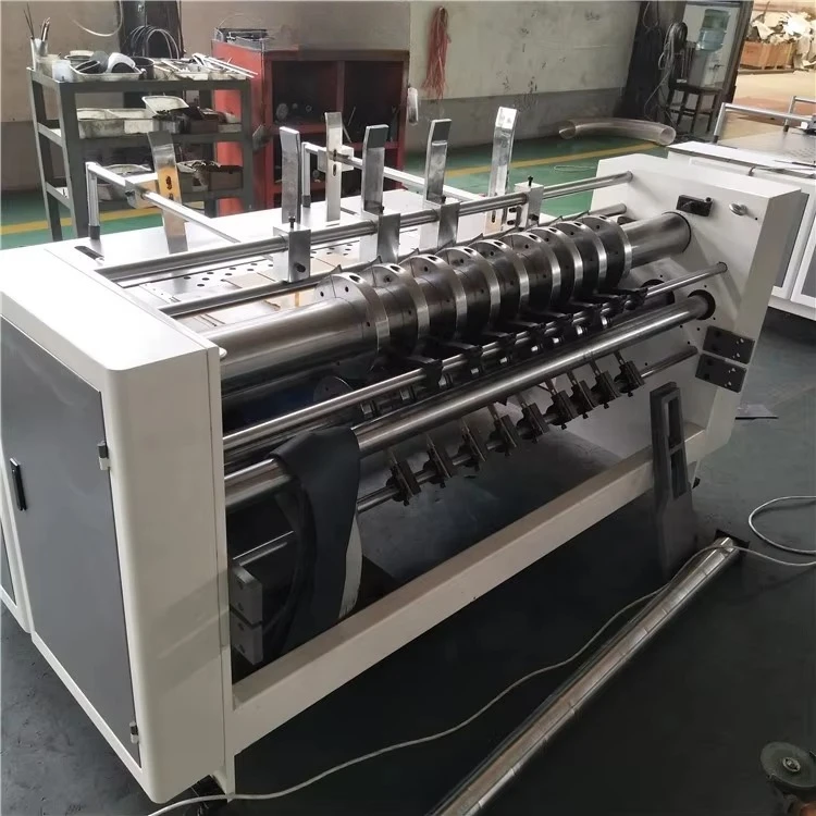 ماكينة صنع الكرتون الأوتوماتيكية من الورق المقوى المموج المشقوق #6