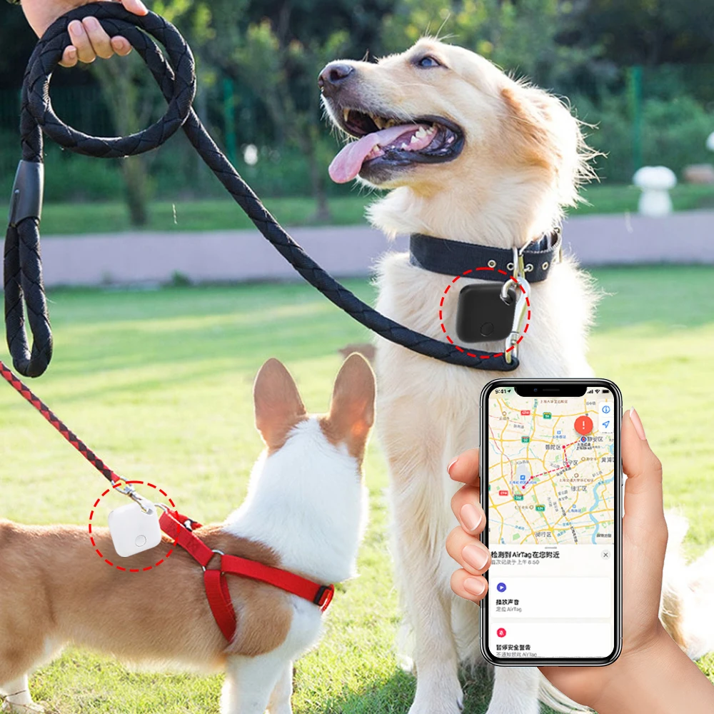 Itag ios android dispositivo localizador inteligente compatível com apple find my, dispositivo anti-lost, posicionamento para animais de estimação e