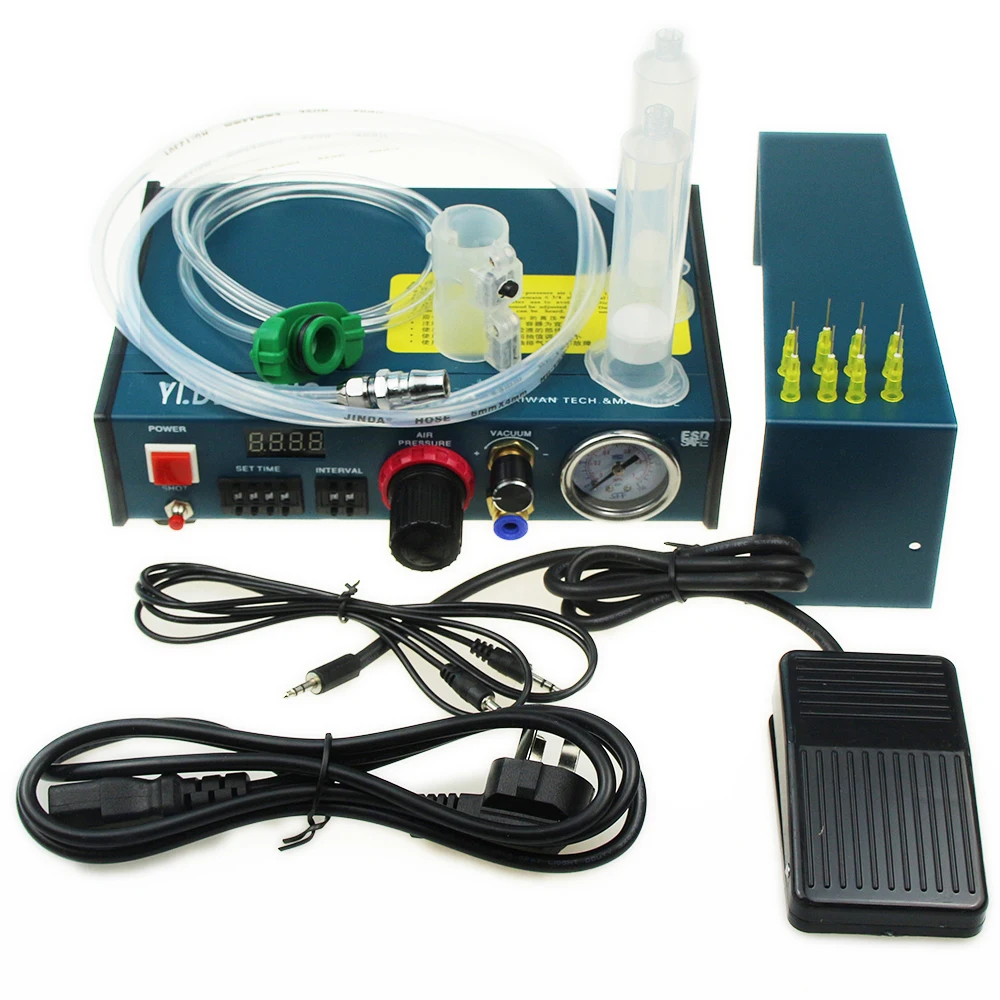 YDL-983A Professional Precise Digital Auto Glue Dispenser Solder Paste Liquid Controller Dropper 220V Drop Shipping