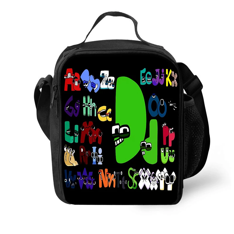 Insulated Lunch Bags Game Alphabet Lore Thermal Bag Lunch Container Leakproof Tote Lunch Box Food Storage Bags
