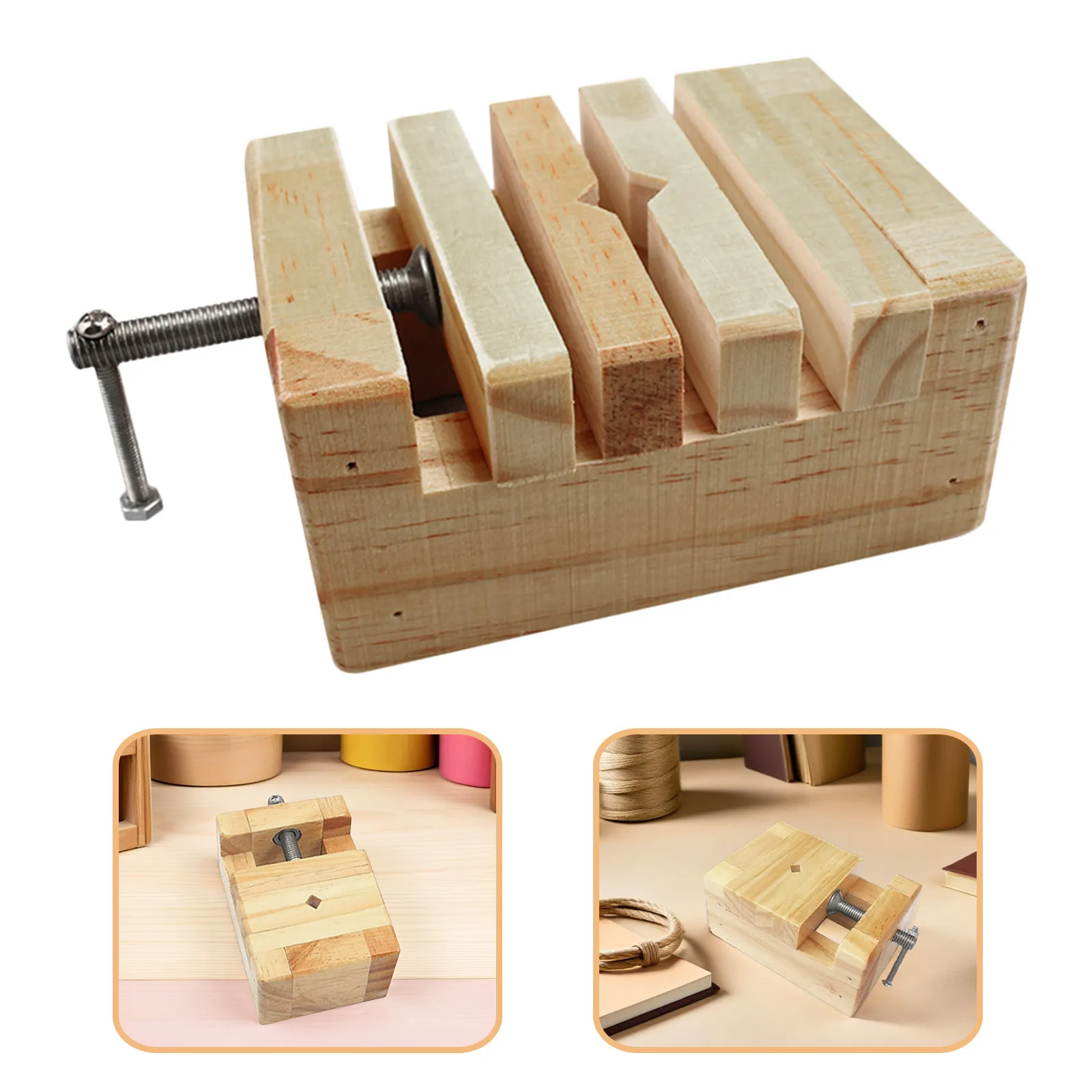 

Профессиональные деревянные тиски для резьбы по дереву, камню, гравировки штампов и рукоделия