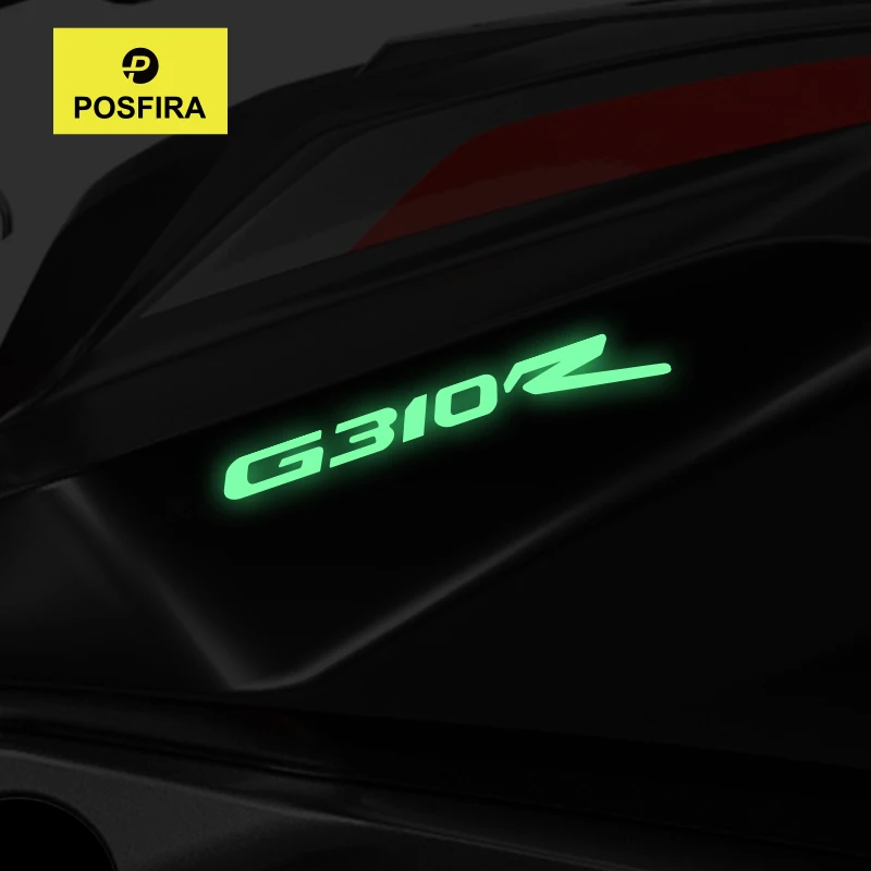 

2PCS G310R Motorcycle Sticker Luminous Motorbike Fuel Tank Body Decoration Vinyl Decals for BMW G 310 R 310R G310 R Accessories