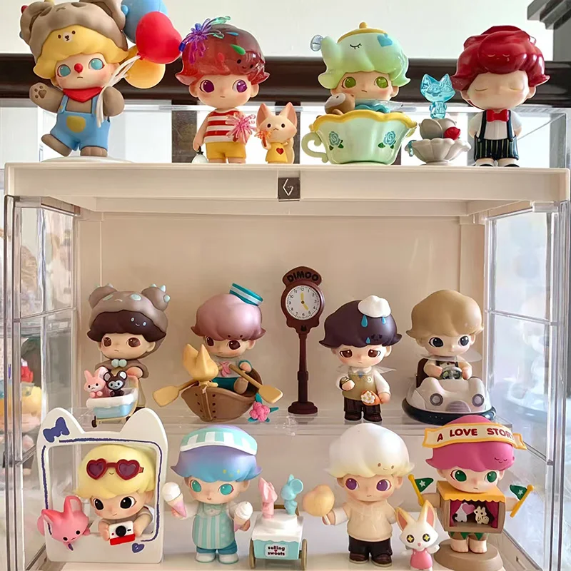 

POP MART Dimoo Dating Series Trendy Mystery Box Anime Action Figure Blind Random Box Toys Model