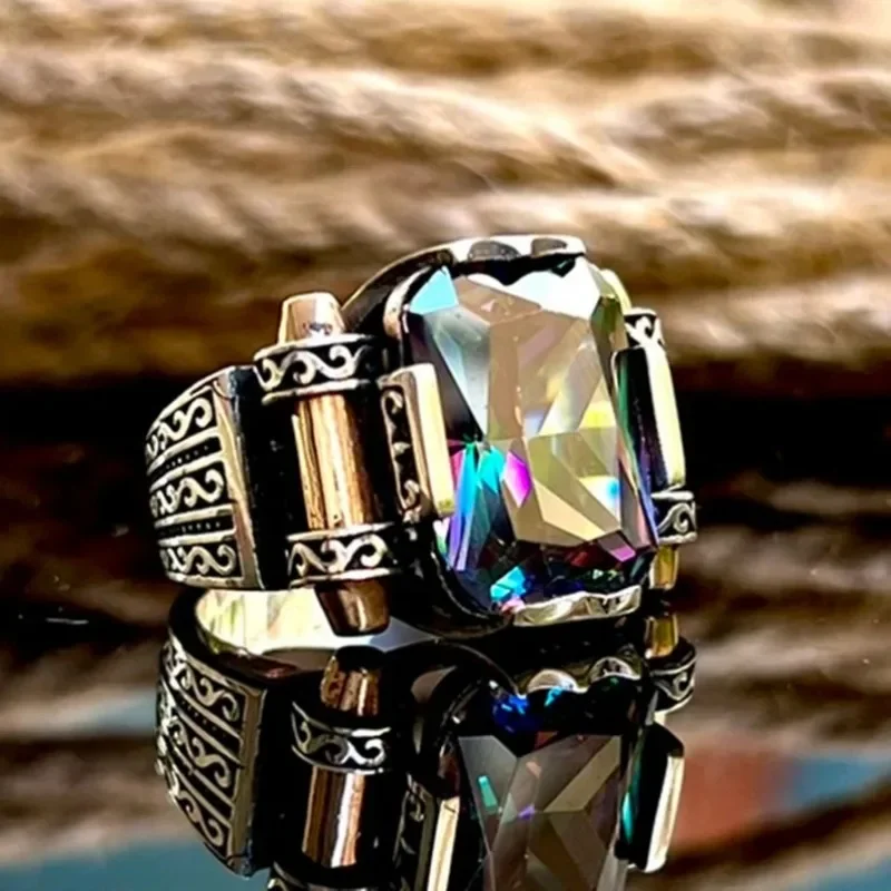 Popular Men\'s and Women\'s Rings Universal Jewelry Fashionable Personalized Environmentally Friendly Alloy Simple and Exquisite
