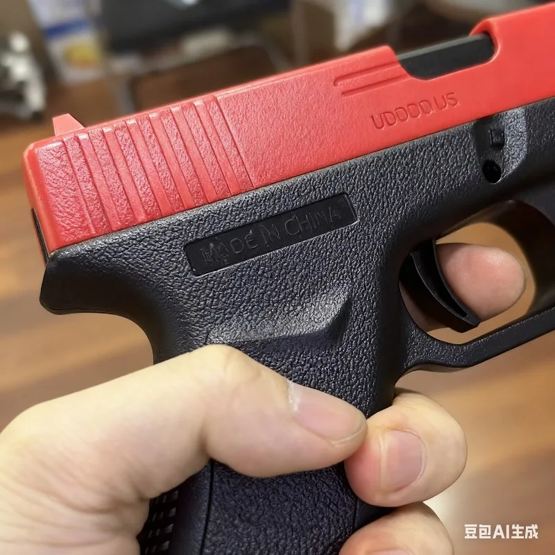 2026 رصاصة لينة مسدس الادسنس دليل G17 مسدس لعبة مجلة سفلية مع الليزر الرياضة في الهواء الطلق CS لعبة للأطفال الكبار هدية #6