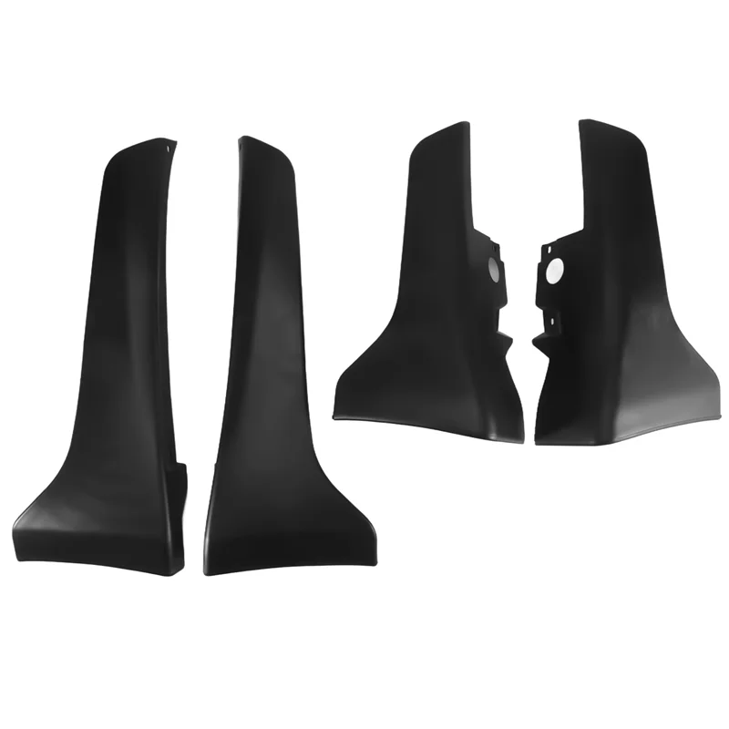 

Car Bumper Lip Fender Splash Mud Flaps Guards Guard Angle Corner Protection For Infiniti Q50 2014-2017 Front + Rear