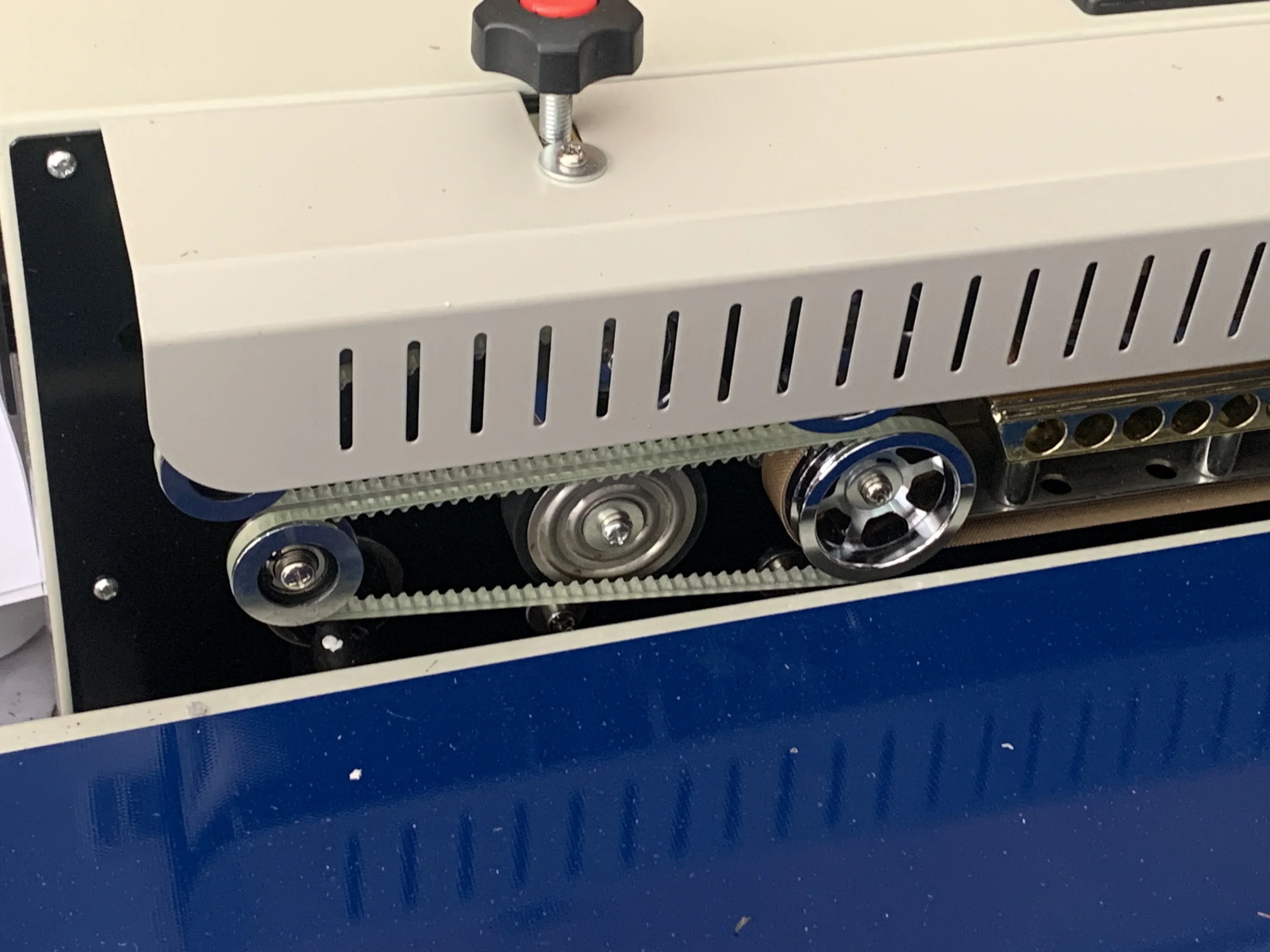 

Food bags continuous sealing machine automatic plastic film packing machine Additional sealer equipment printing date FR-900 fac