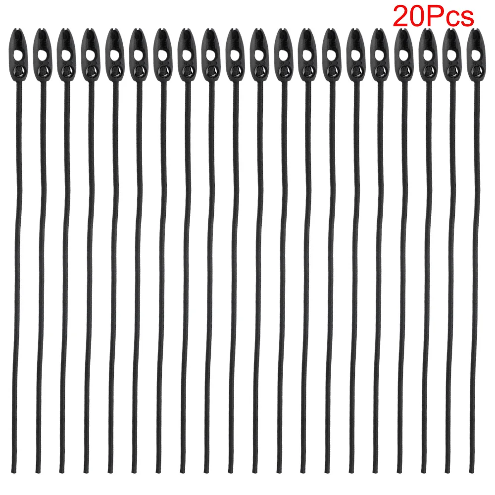20/30Pcs 22inch High Elasticity Latex Tied Rope Cord Elastic Tie Strap String for Home Office Cycling Luggage Packing Ropes
