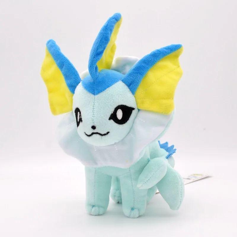 البوكيمون Eevee Jolteon Flareon Vaporeon Sylveon Pikachu أنيمي الكرتون دمية محشوة للأطفال طفل هدية عيد ميلاد Peluche