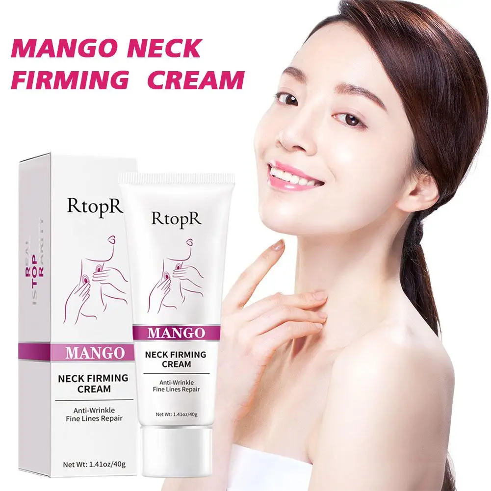 Neck Cream Anti Wrinkle Tightening Essence Neck Whitening Products Moisturizing Care Firming Face Cream Skin Beauty Shape Q0X5