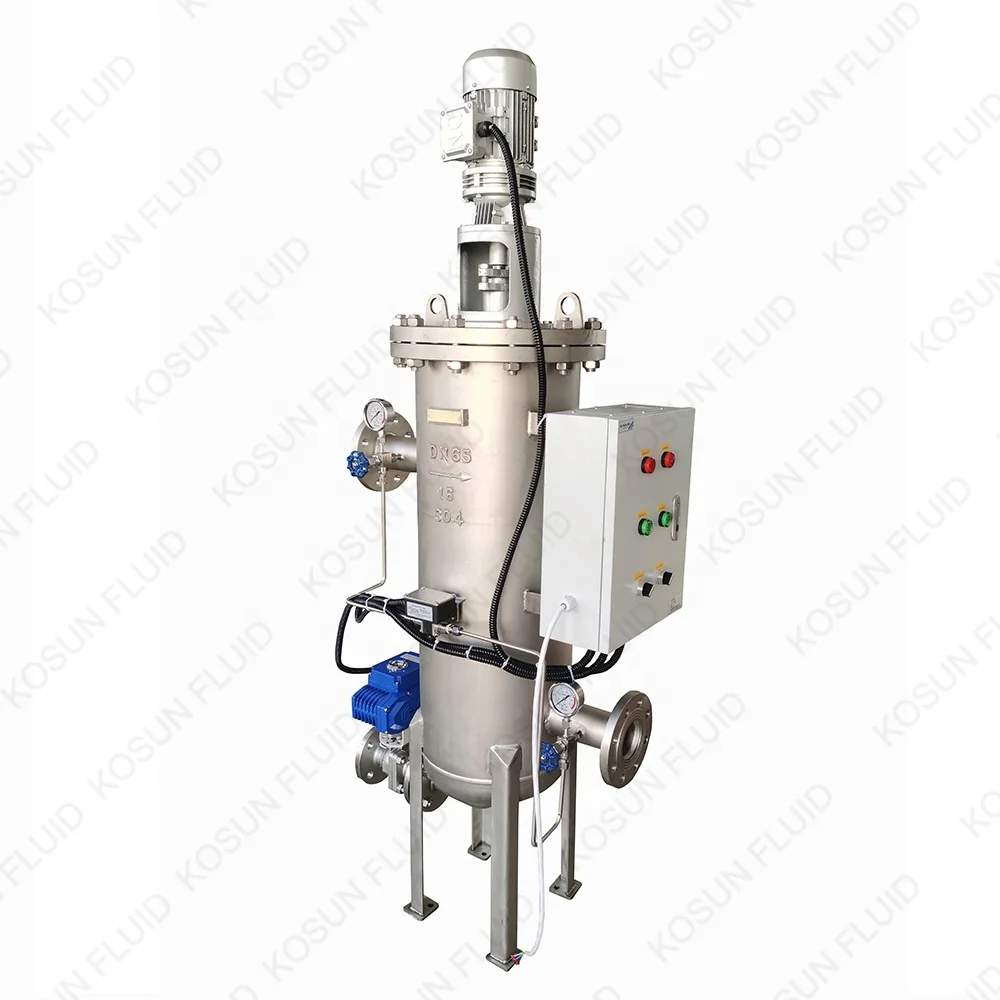 Stainless Steel Automatic Self-cleaning Self Cleaning Screen Water Fruit Juice Filter