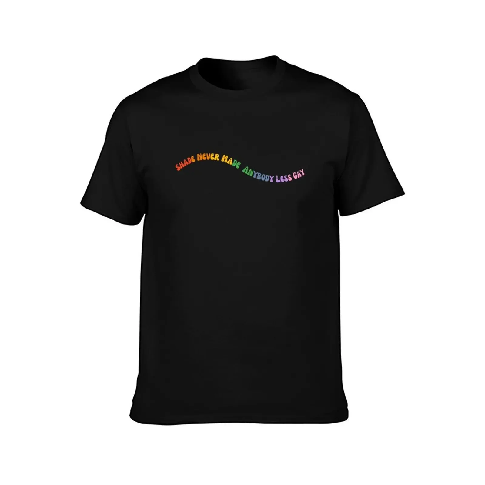 Shade Never Made Anybody Less Gay T-Shirt sublime workowate koszule Odzież męska