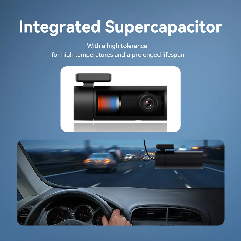 Dash Cam DDPAI Mini Pro 1296P Car DVR Camera Wifi Voice Control Dashcam Night Vision Dash Camera Recorder Parking Monitor Car