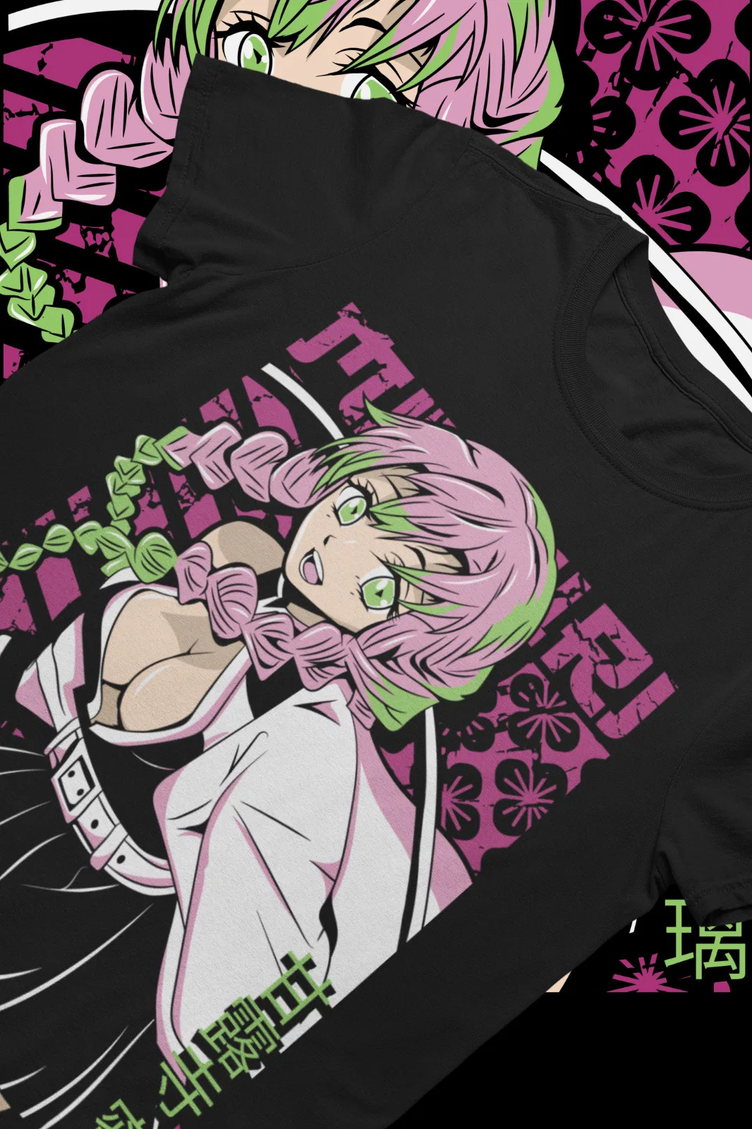 

Mitsuri Kanroji Shirt, Love Hashira Tshirt, Love Pillar, Demon Slayer Tee, KNY