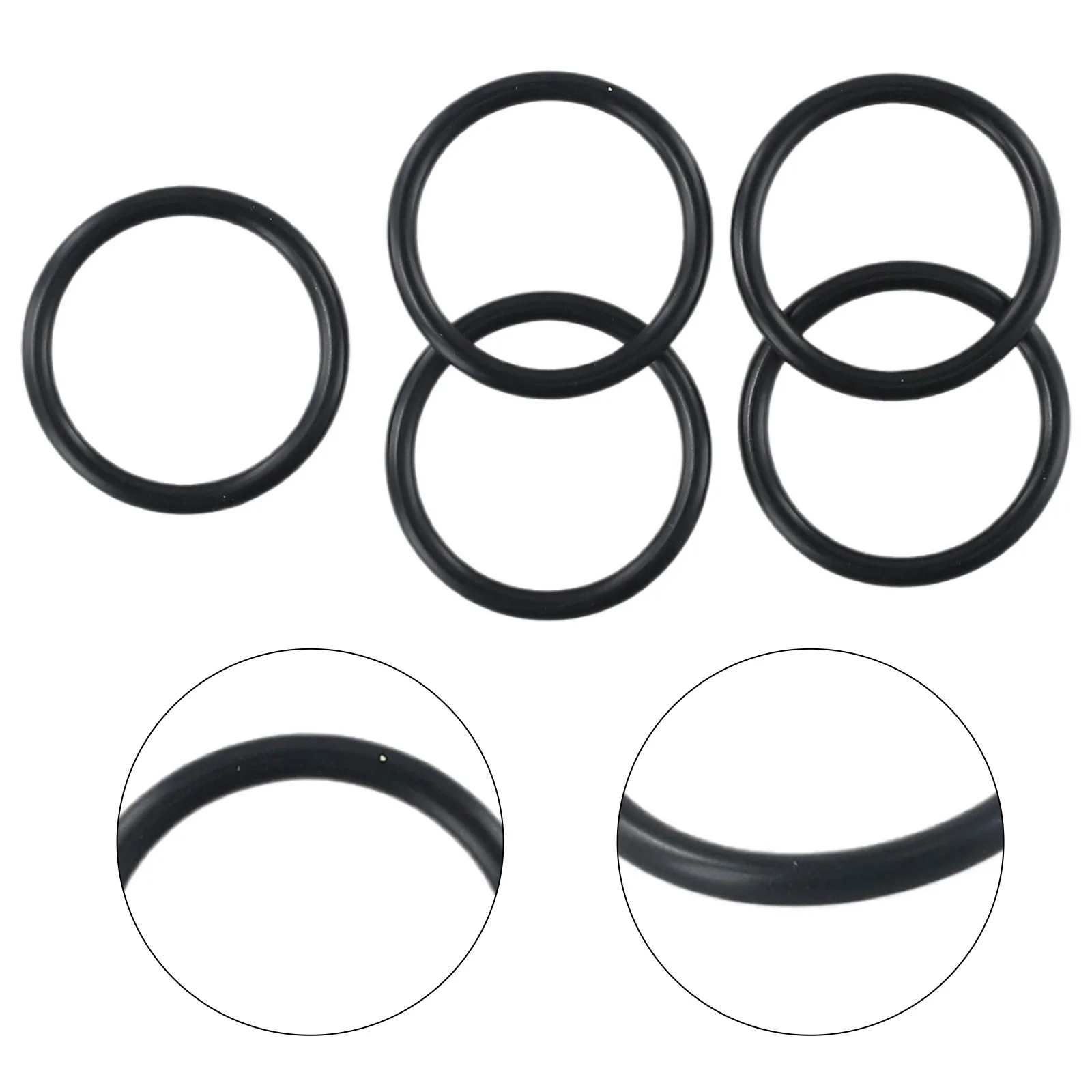 Seal O Ring Seal For 38mm RUbber Replacement Useful 5 Pack Basin Drain Inner Diameter 28mm Outer Diameter 34mm