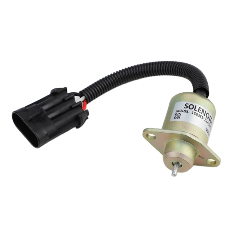 251523001 Fuel Shut Off Stop Solenoid For Kubota Diesel Engine R90 R-25-15230-01