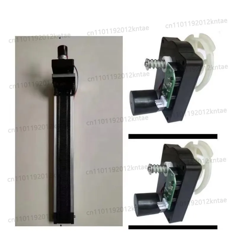 Small conveyor belt monorail with motor for self-service automatic beverage snack bread food vending machine
