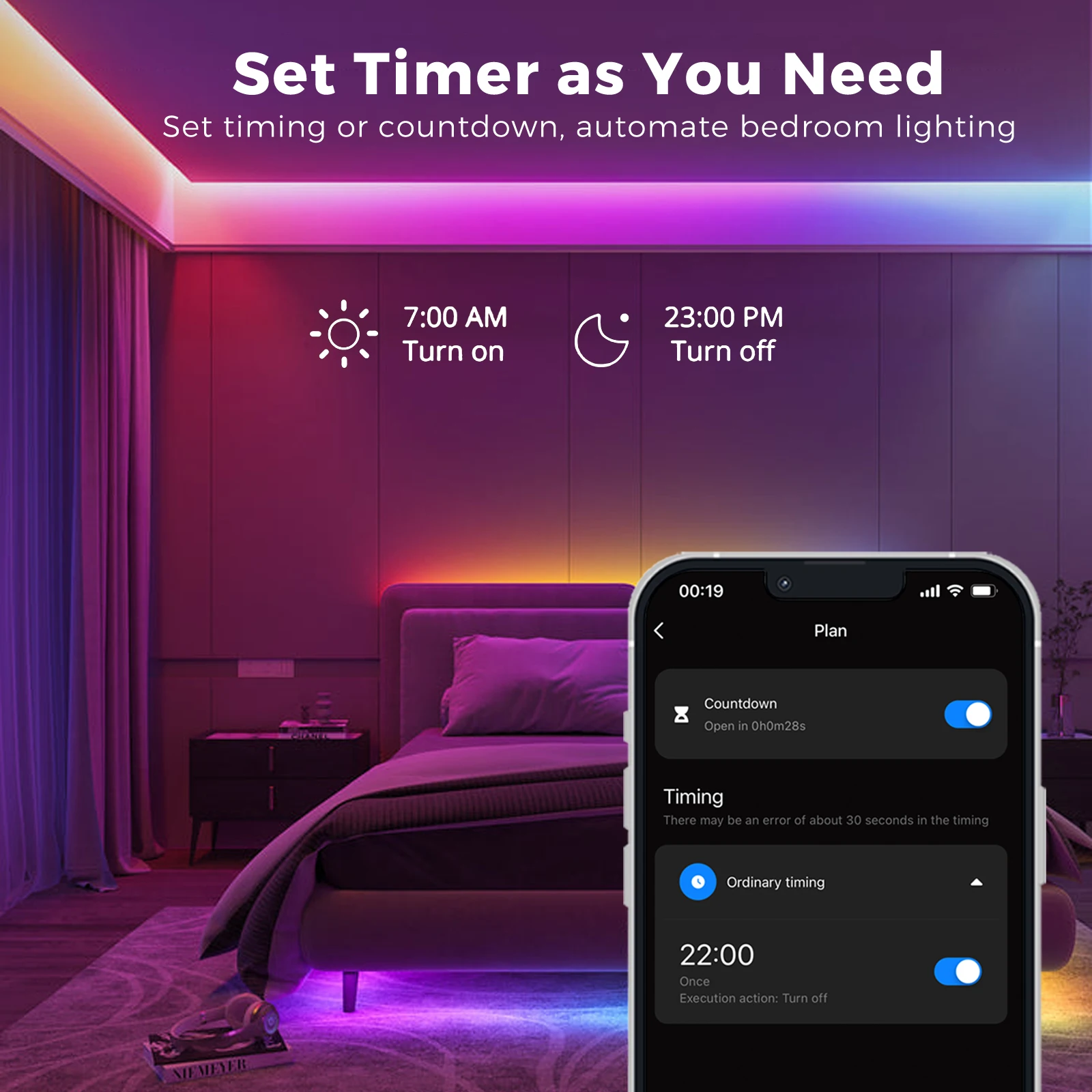 Tuya Smart Wifi RGBIC Neon LED Streifen Licht Flexible Adressierbare RGB Umgebungs Dekor Lampe Musik Sync APP Unterstützung Alexa Google Hause – Detail 12