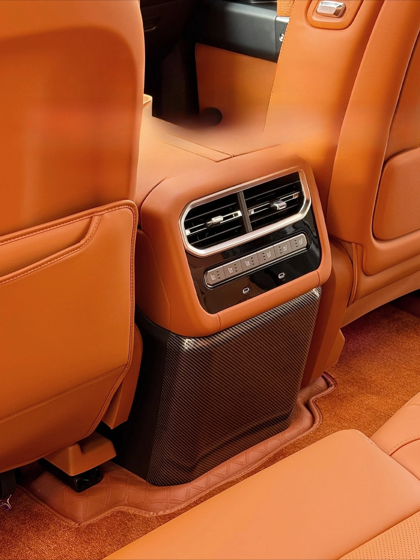 

For Jetour G700 2025 2026 Armrest Rear Anti Kick Cover ABS Anti-scratch Air Outlet Protective Cover Interior Trim Accessories