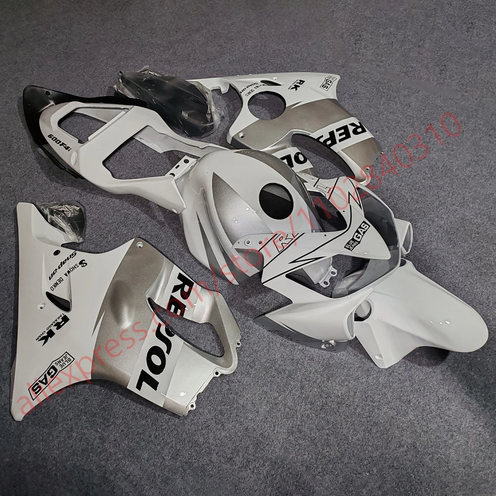 الهدايا المجمعة مثاليا لهوندا CBR600 F4i 2001 2002 2003 هيكل الدراجة النارية Fairings كاملة CBR 600 F4i 01-03 #2