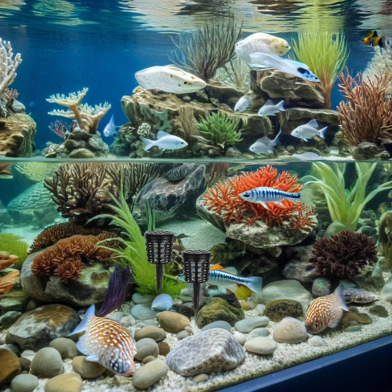 Bonsai Garden Nursery - Cestino per Fertilizzante in Plastica Compatto