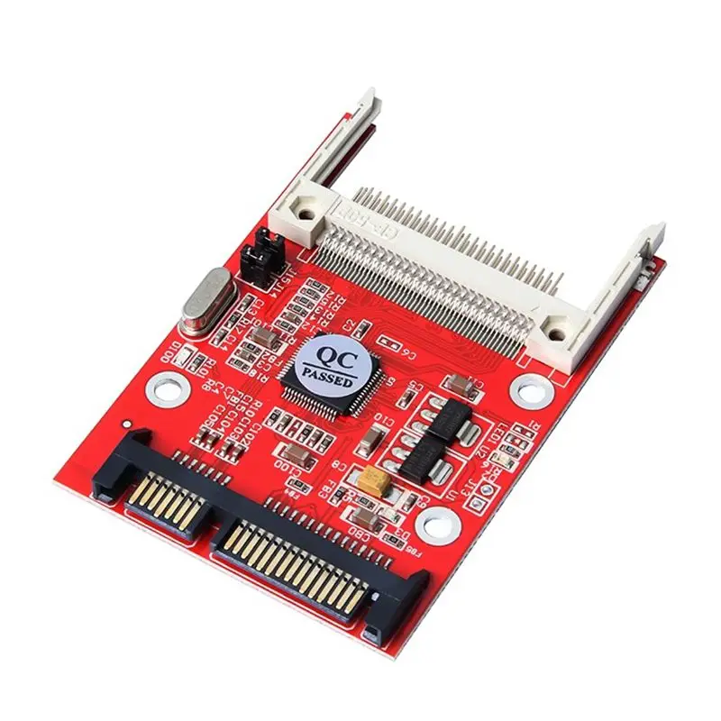 Factory Direct Sales CF Card to SATA Serial Hard Disk Adapter Card CF to SATA Card SATA to CF Adapter Card JM20330 Chip