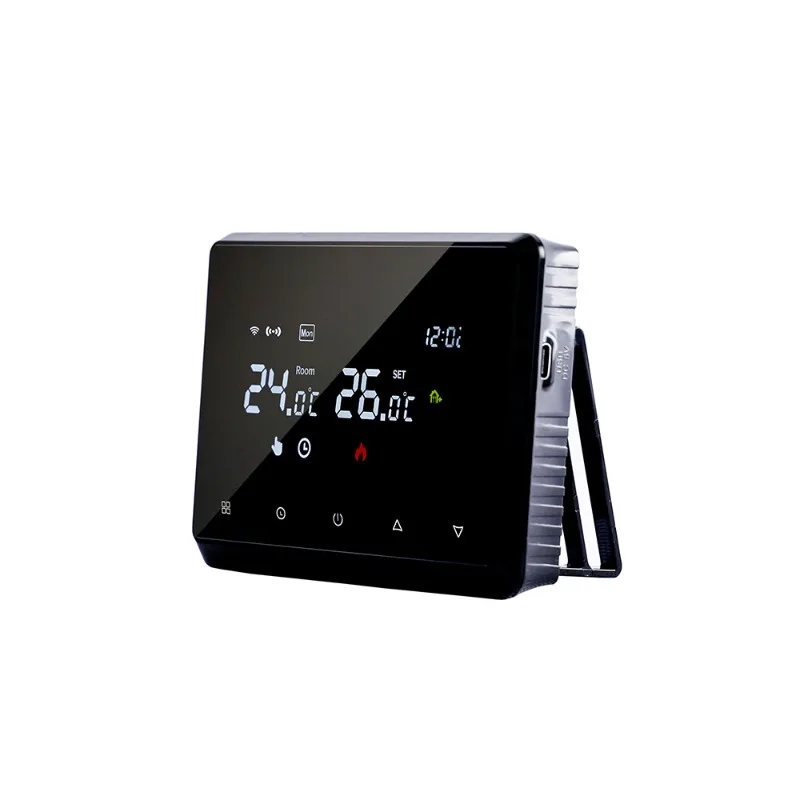 Intelligent wall-mounted boiler thermostat, wireless model, voice control, temperature controller
