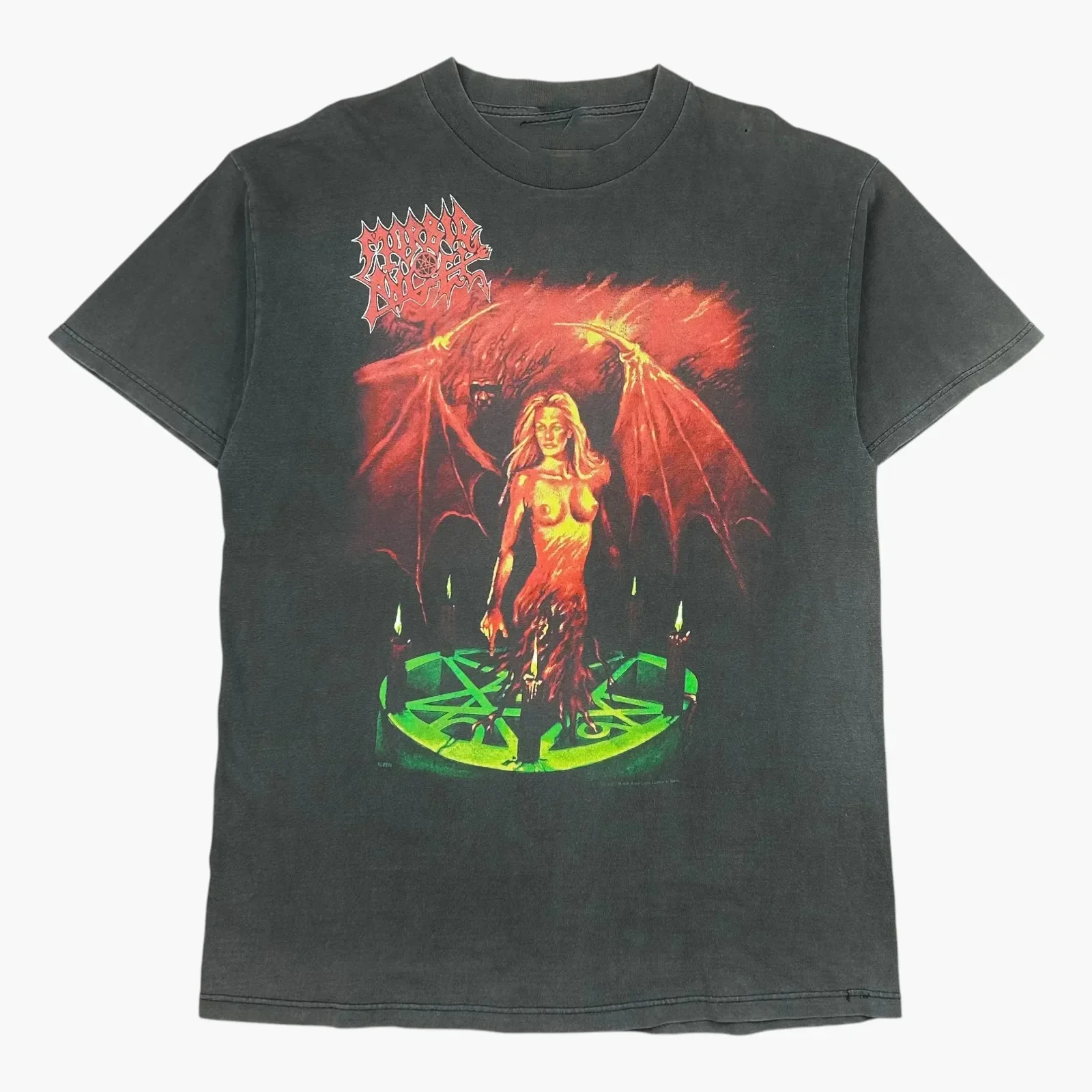 Vintage Morbid Angel Band FALL FROM GRACE T-shirt Clasic Unisex S-5XL CL056
