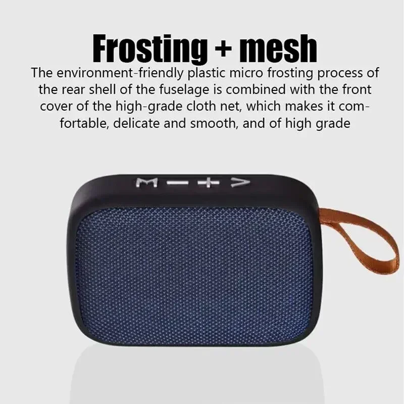 Portable ABS Environmentally Friendly Plastic Computer Bluetooth Mini Stereo Suitable Bluetooth G2 Wireless For Kitchens Speaker