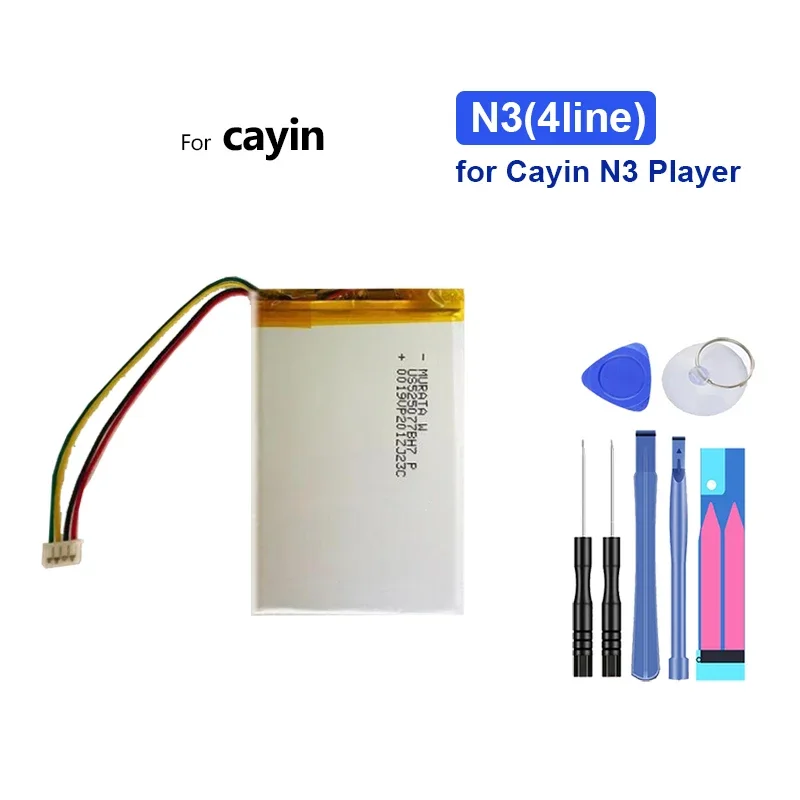 3400mAh Replacement Battery for Cayin N3 Player 4line Portable Battery  Warranty + Track NO