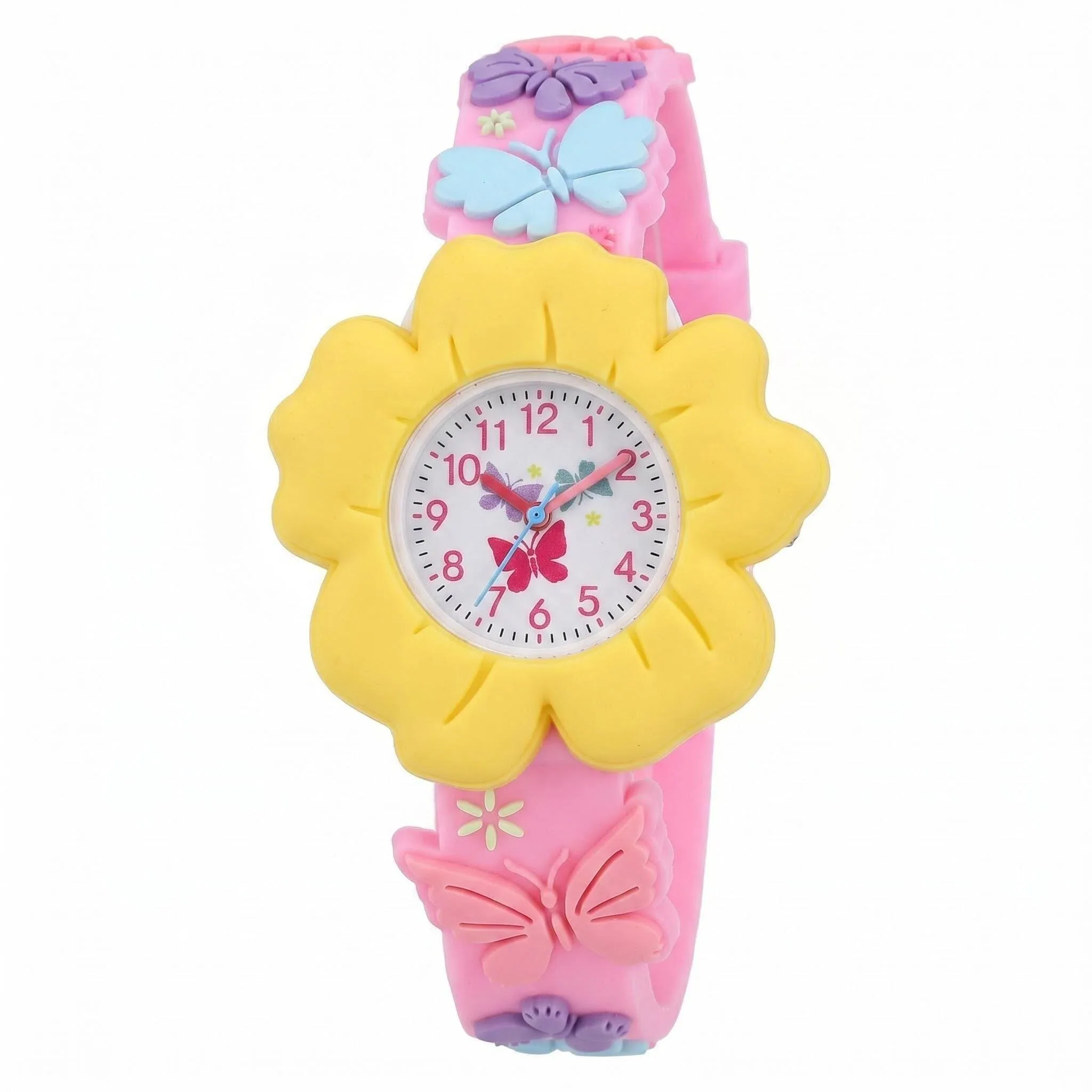 2026 New Arrival Children's Silicone Band Quartz Watch Cute Cartoon Design for Boys And Girls Kids Lovely Wristwatch