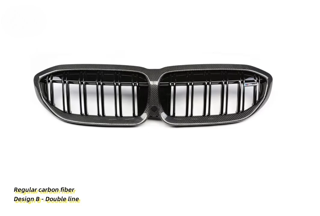 Carbon Fiber Grille Fit for BMW 3 Series G20 G28 2019-2021 Kidney Grill Carbon Fiber Made