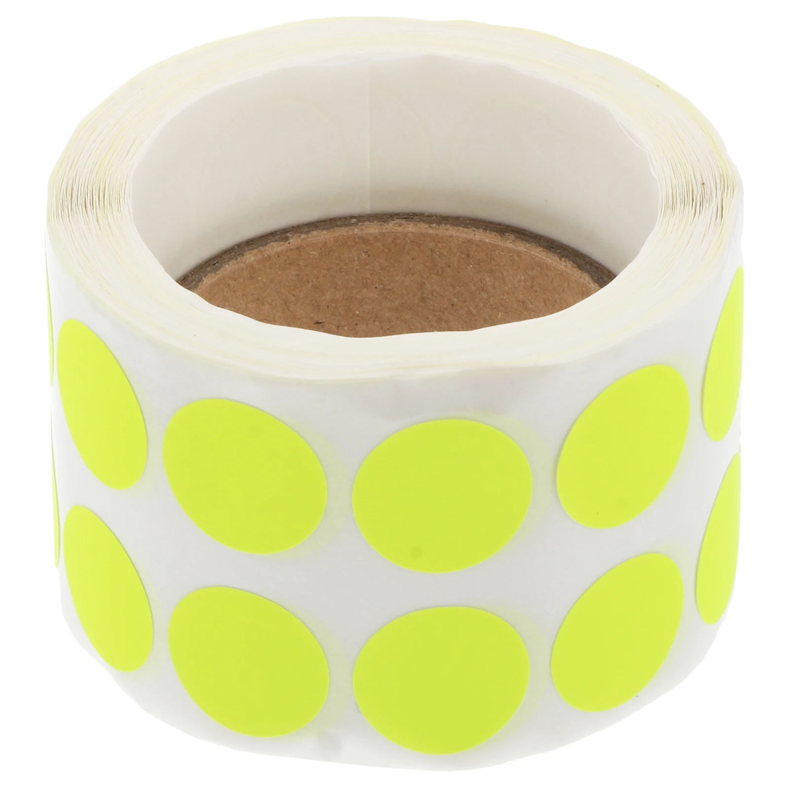 Fluorescent Dot Stickers Lightweight Self Adhesive Scrapbook DIY Craft Seal Decorative Gift Wrapping Label Stickers