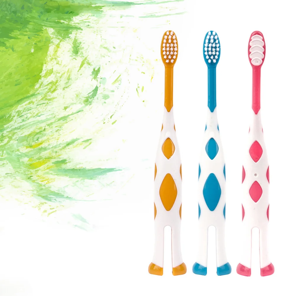 6pcs Kids Toothbrushes Fashion Bristle Toothbrush Handle Toothbrushes Bathroom Accessories baby toothbrush