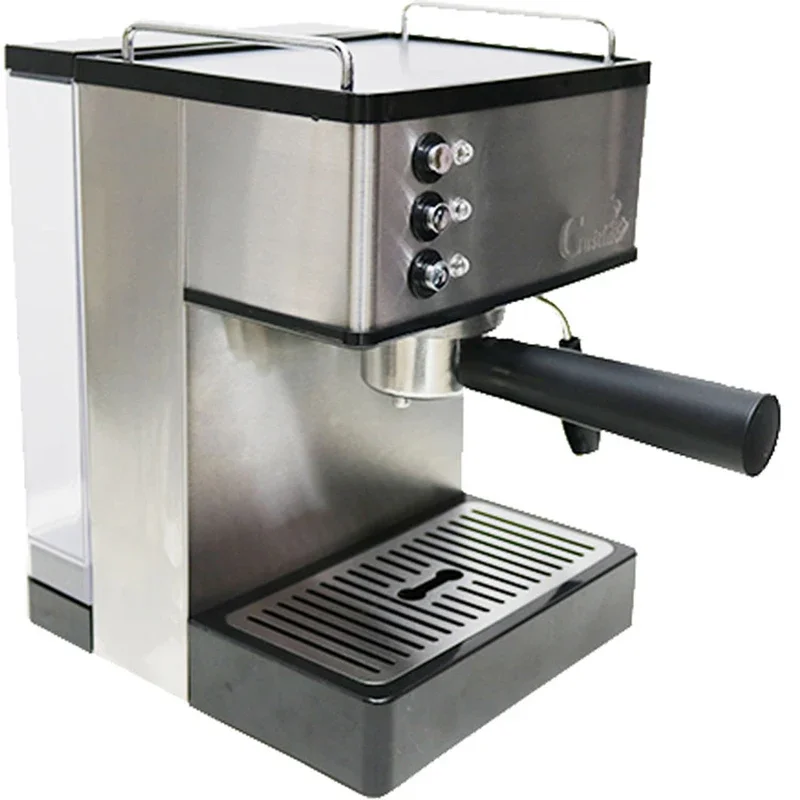 19BAR Ekspres do kawy Espresso GS-690 kocioł ze stali nierdzewnej wysokociśnieniowy komercyjny półautomatyczny parowy spieniacz mleka