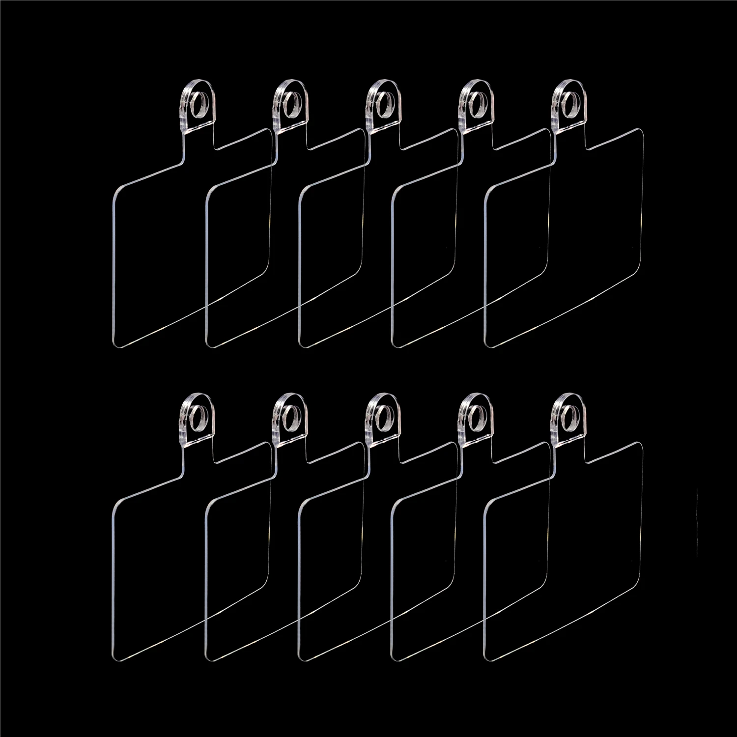 

10 Pack Strong Clear Lanyard Gasket Strap Card For Mobile Phone Univsersal Rope Patch Neck Hang Crossbody Cord Tabs