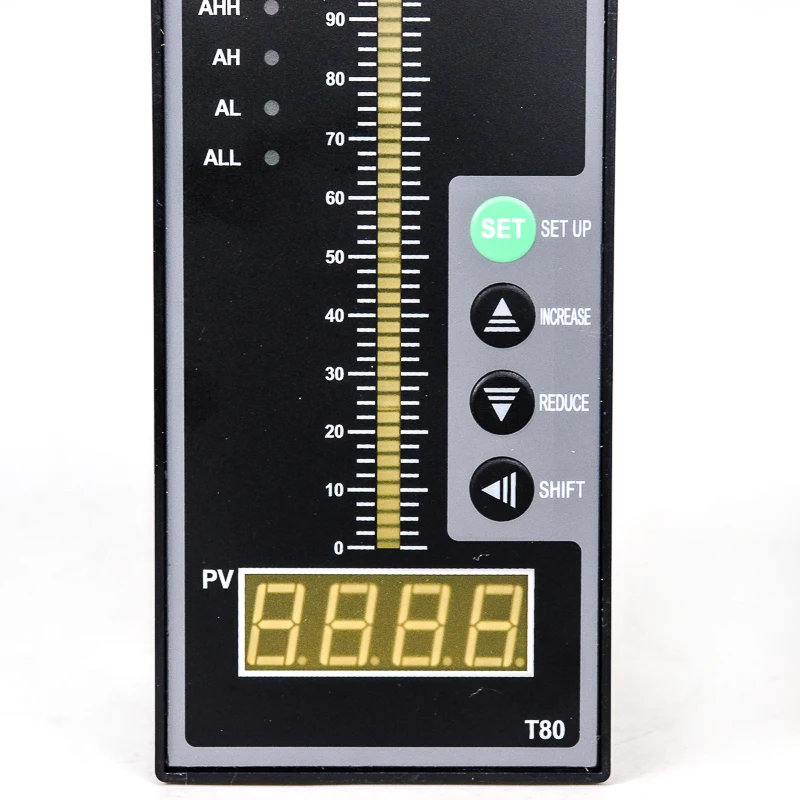 Intelligent Digital Display Temperature Controller Single Loop AC 220V Measuring and Control Instrument