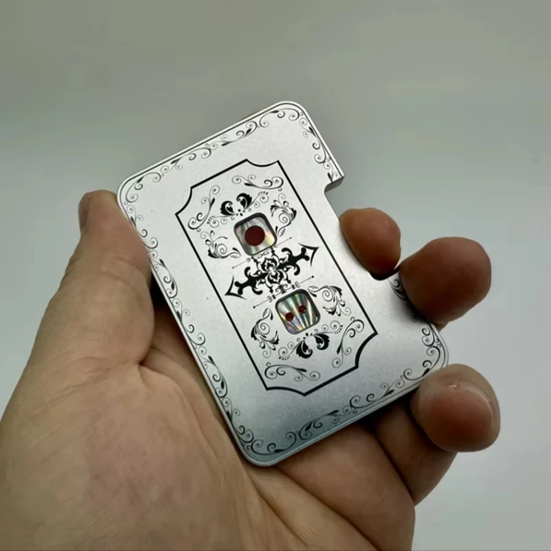 A04R EDC Mechanische Würfel Fidget Spinner Partys Weintisch Spiele Tragbare Finger Push Karte Wahl Schwierige Entscheidung