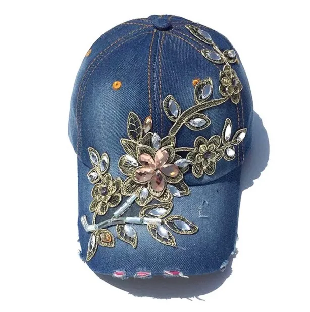 

Cowboy Hat Women's Spring, Summer And Autumn Baseball Cap Korean Style Outdoor Leisure Sports Sun-proof Peaked Cap Tide