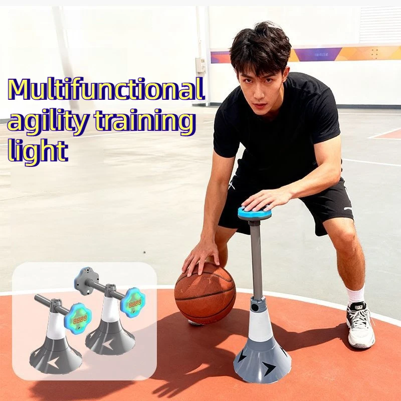 

Multifunctional Basketball Training Reaction Light Three Colour Agile Training Lamp Adjustable Balls Trainer Smalls Sport Parts
