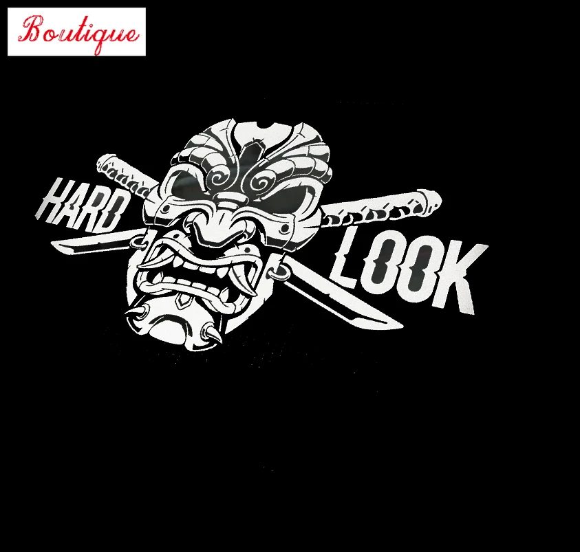 

Stickers reflective retro Samurai cover scratches Japanese ninja tough guy drifting car stickers racing van Wall Sticker