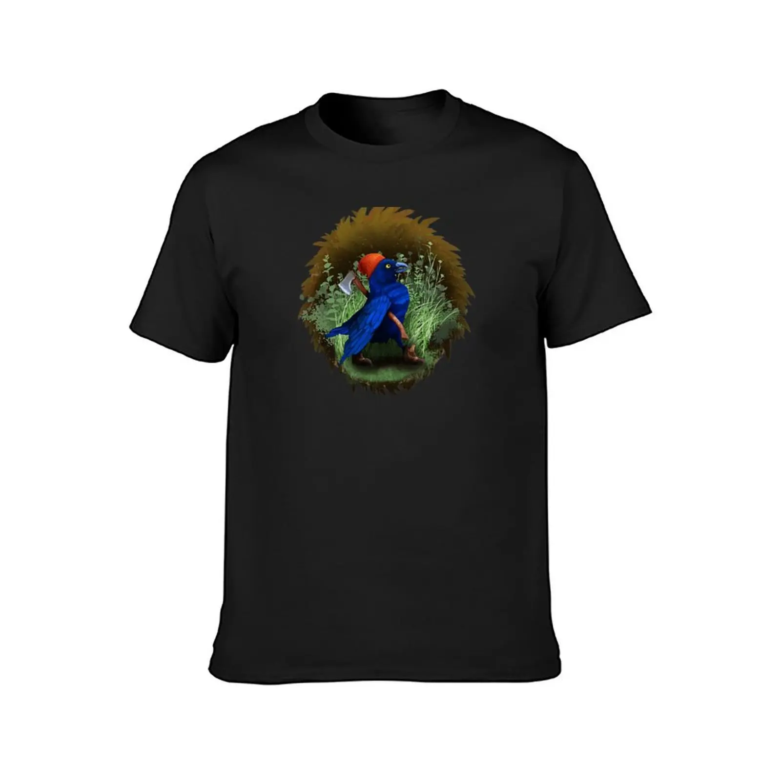 Hardworking Corvid T-Shirt boys animal print cute tops customs design your own sublime mens t shirt