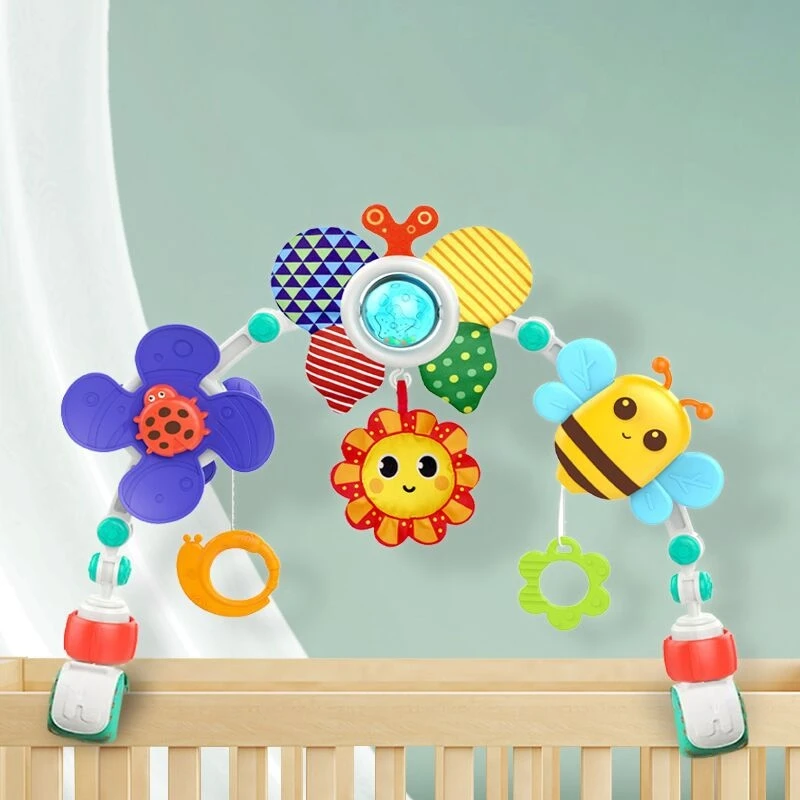 

Baby Rattle Toy Hanging Bell Bedding Stuff Toddler Cribs Toys for Stroller Newborn Infant Soothing Toy 0 12 Months Bebe Training