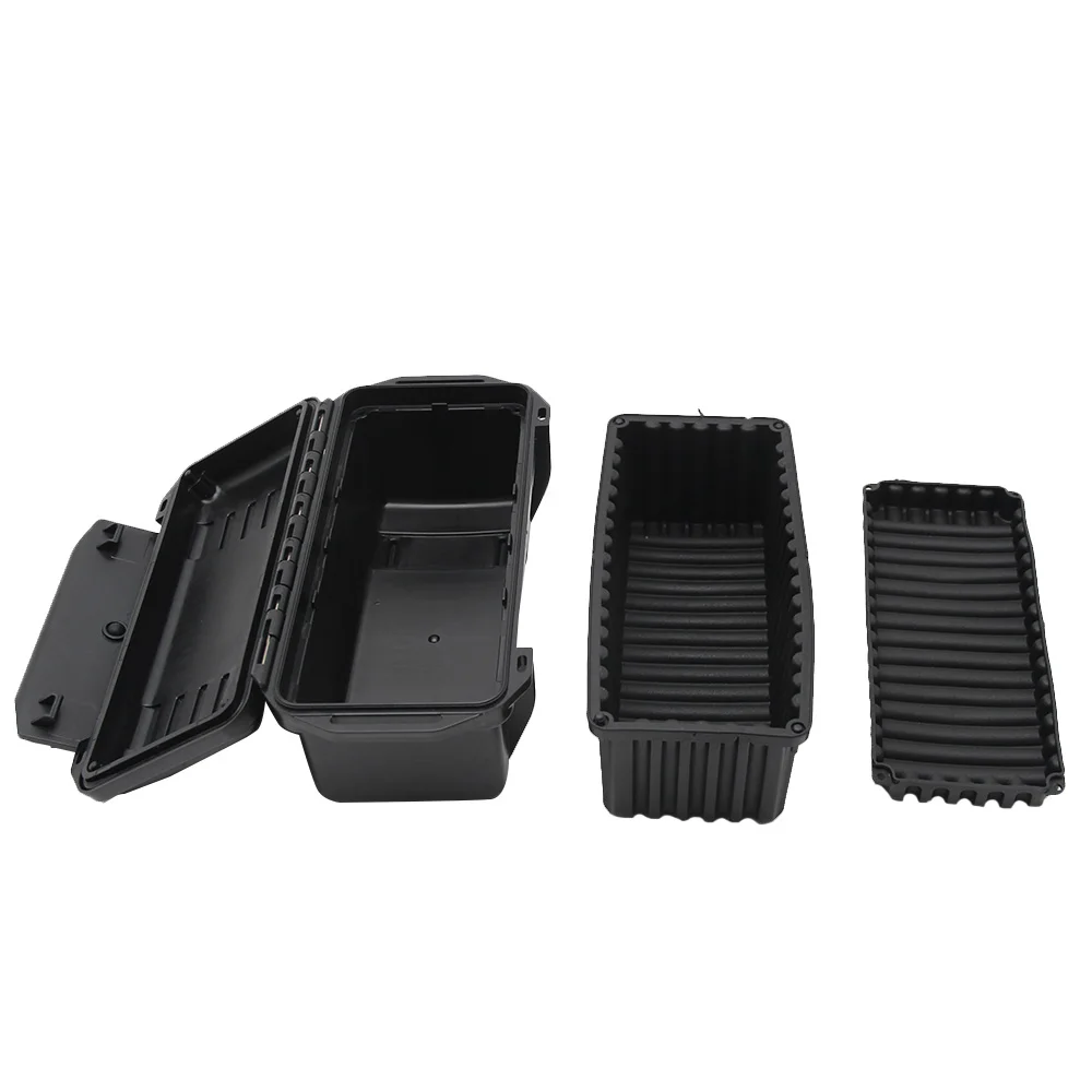 ABS Ammo Box Hunting Safety Bullet Storage Safe Pouch Ammo Can Outdoor Lightweight Ammo Accessory Crate Waterproof Shockproof
