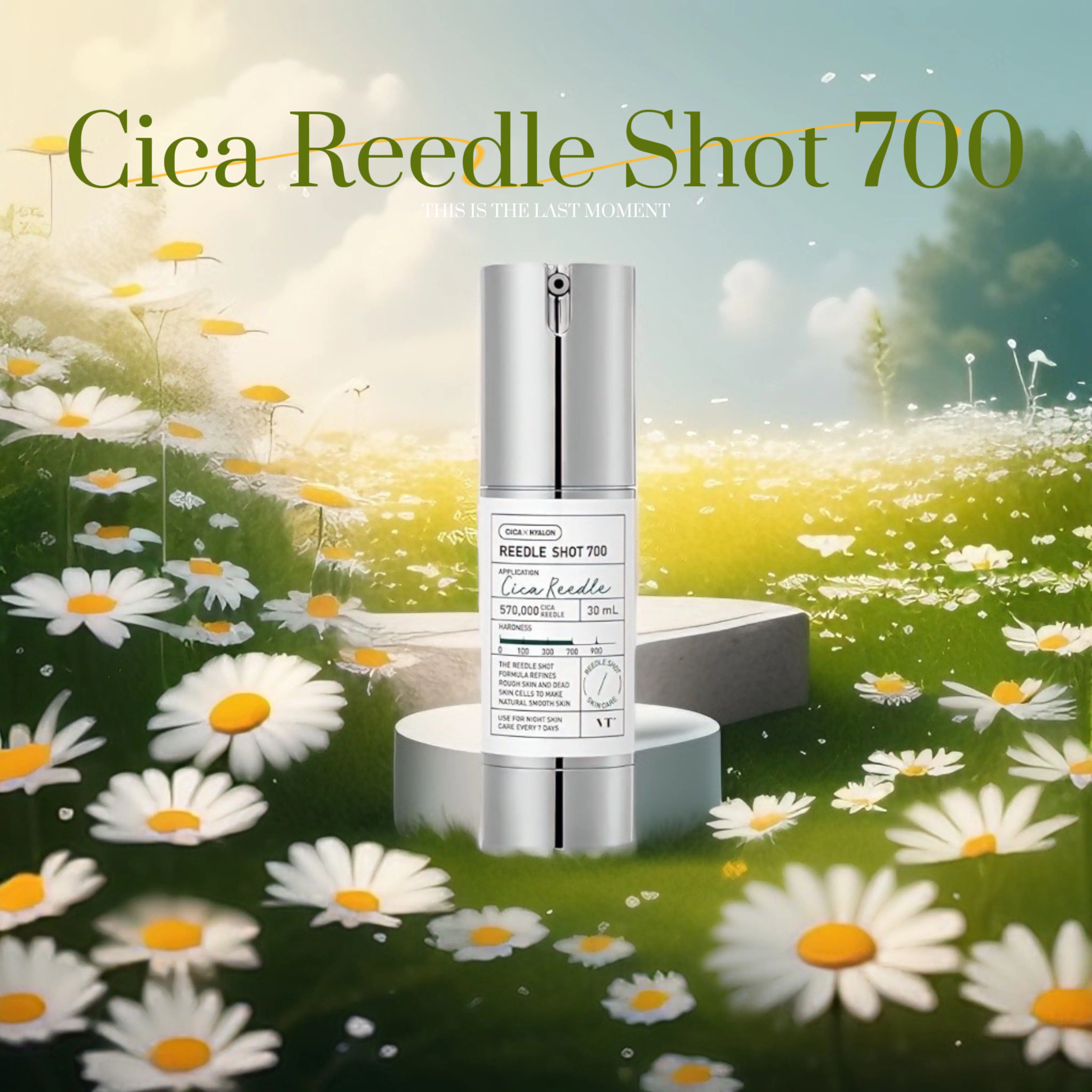 

COSMETICS CICA Reedle Shot 700 Essence | Intensive Face Essence, Centella Complex, Hyaluronic Acid, Green Propolis Extract